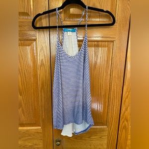 Striped tank top by Buttons size medium!